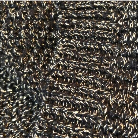 Rock Republic Sweater Women Size S Metallic Shiny Shining Sparkly Bling Pullover - Picture 6 of 8